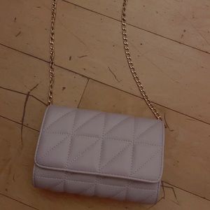 A crossbody purse